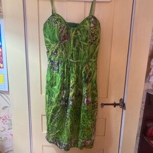 Tracy Reese Anthropologie silk dress size small